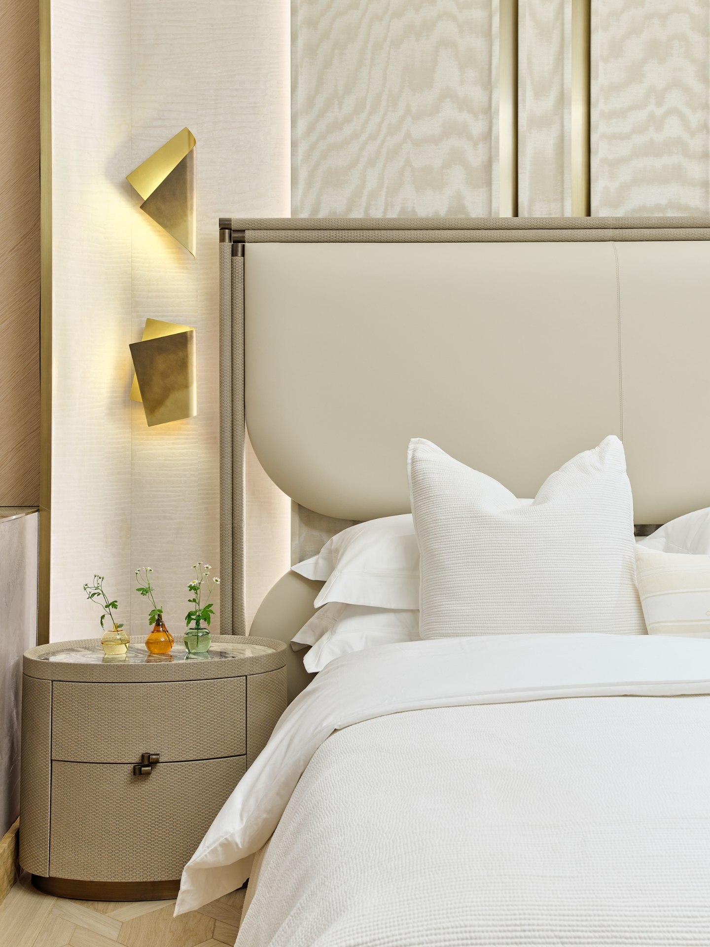Faura showroom bedroom detail, Westminster London