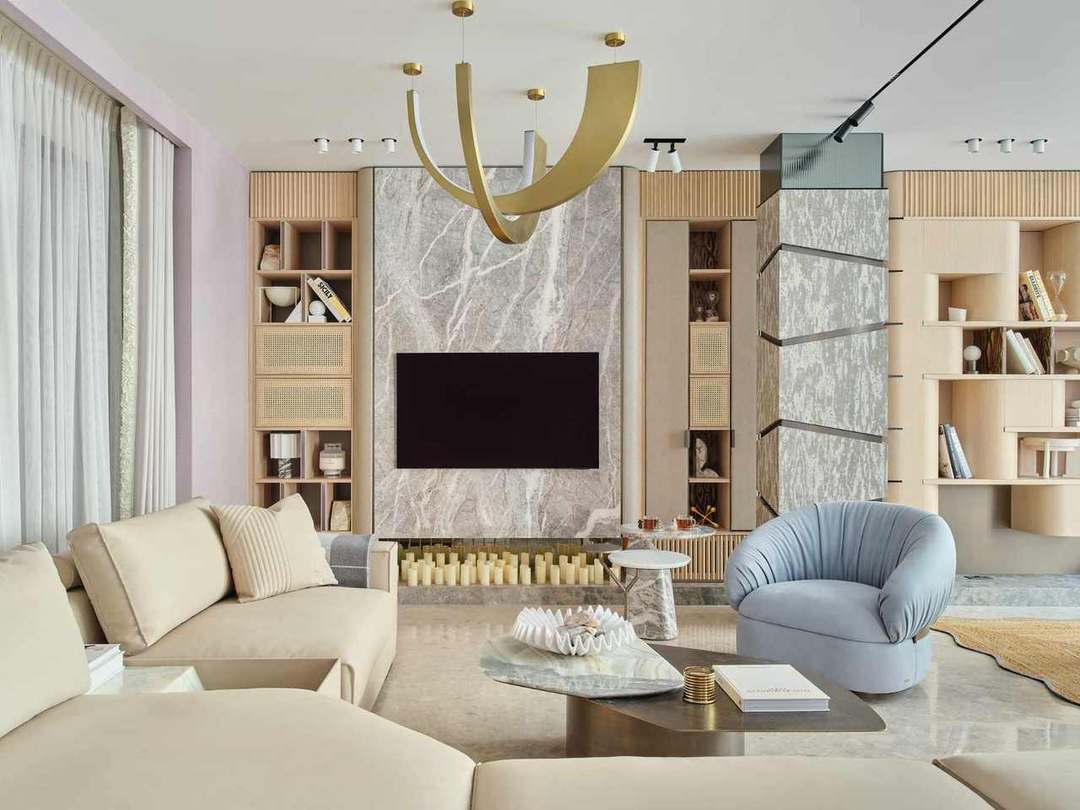 Faura showroom living room detail, Westminster London
