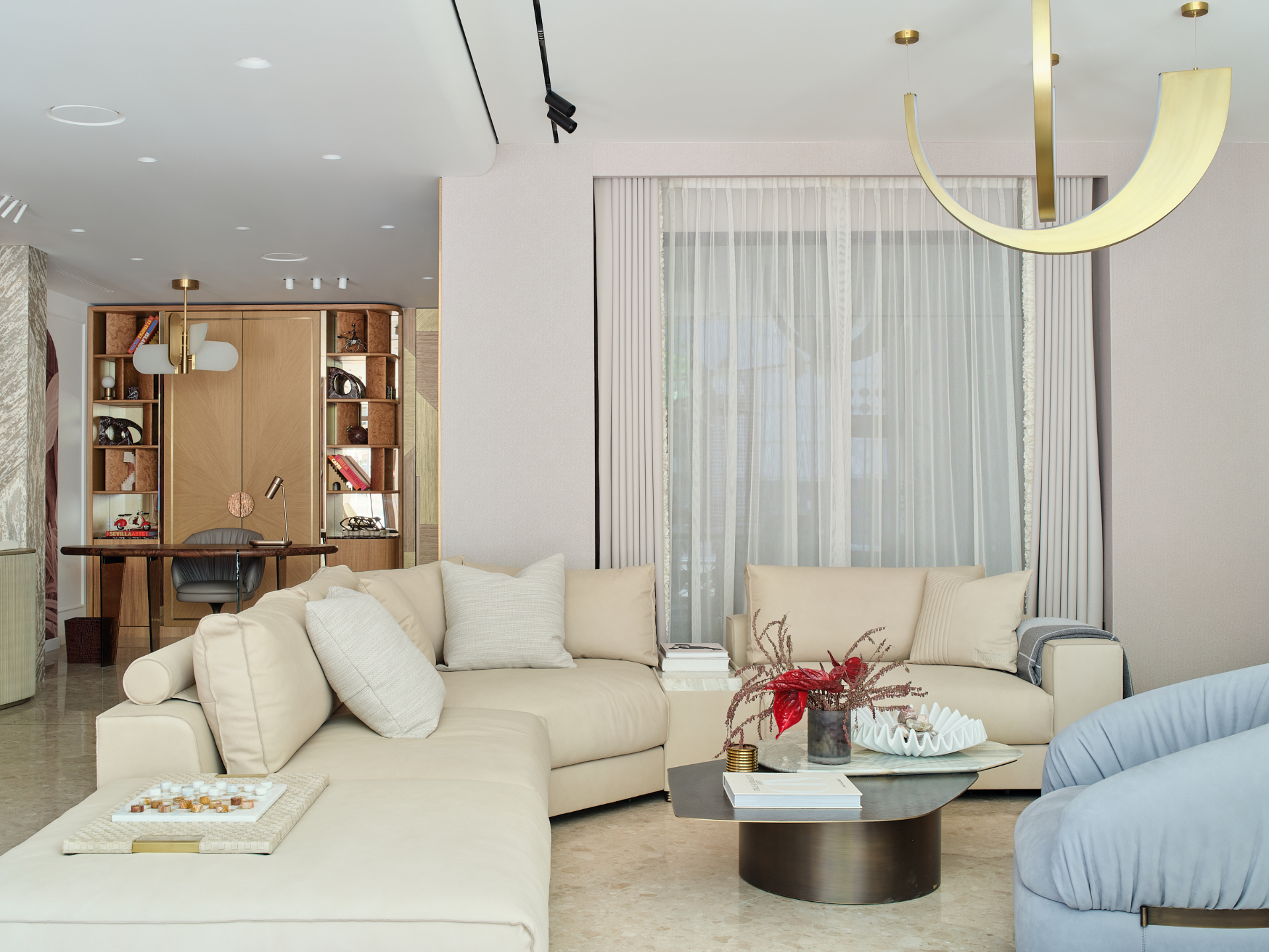 Faura showroom lounge detail, Westminster London