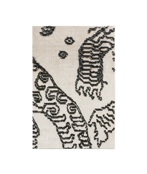 Dedar Tiger Mountain animalier velvet fabric